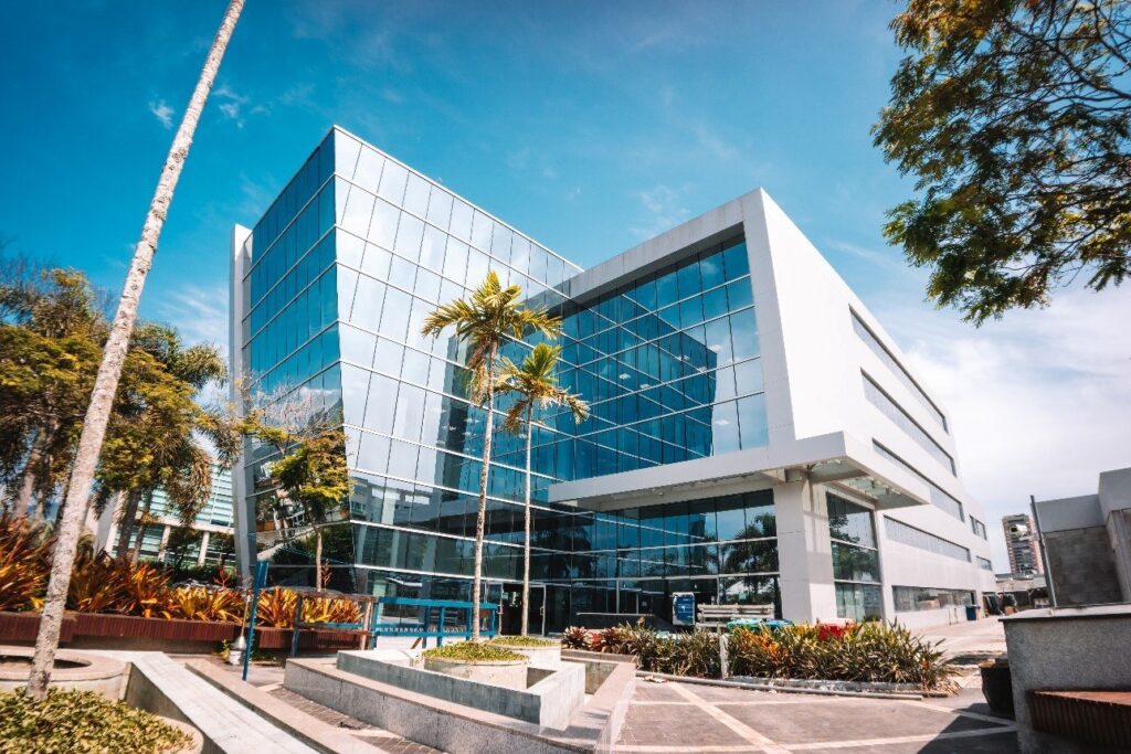Prédio do SENAI CETIQT, Centro de Tecnologia da Indústria Química e Têxtil