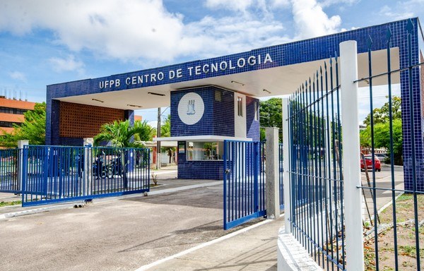 Portal do Centro de Tecnologia da Universidade Federal da Paraíba (UFPB), em João Pessoa