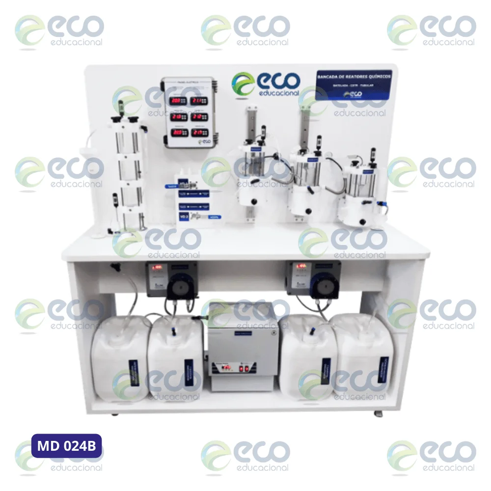 Reatores Químicos: Batelada, CSTR e Tubular (PFR-PBR): Modelo Compacto-TI